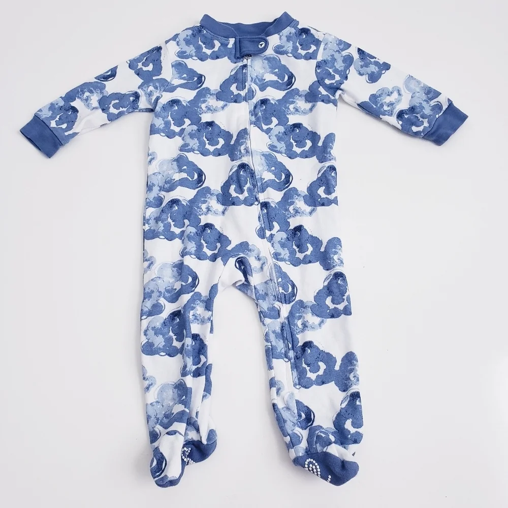 Burts Bees Baby Cloud Footsie PJ Outfit Set